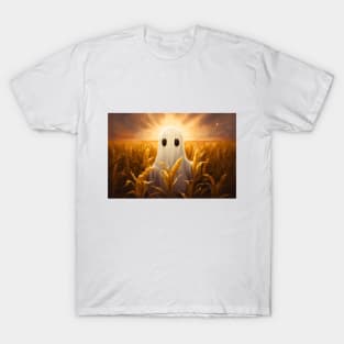 Cute Corn Field Ghost T-Shirt